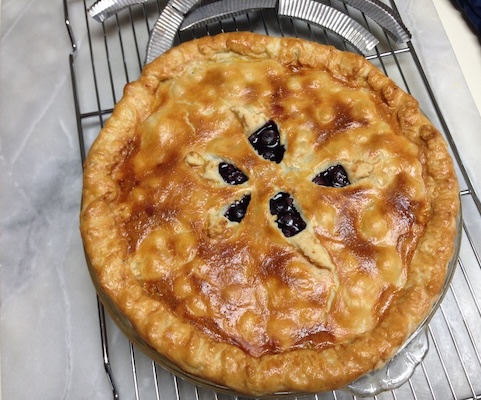 blueberry pie