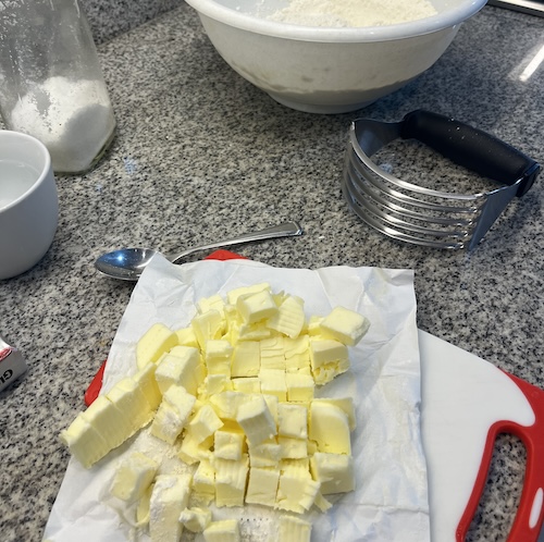 crust pie making butter